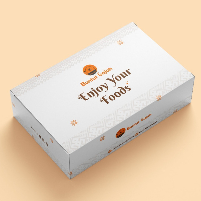 Custom Cetak Dus Snack Box Full Color uk 16 x 14 x 7 cm / uk 16 x 12 x  7 cm /  kertas Duplex / ukur