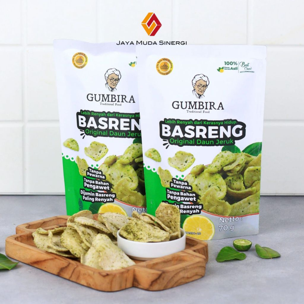 

Gumbira Snack - Keripik Basreng Varian Original Daun Jeruk