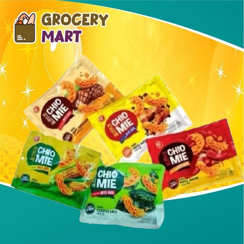 

(PACK) CHIO MIE Bite Size Snack 15gr Isi 10Pcs