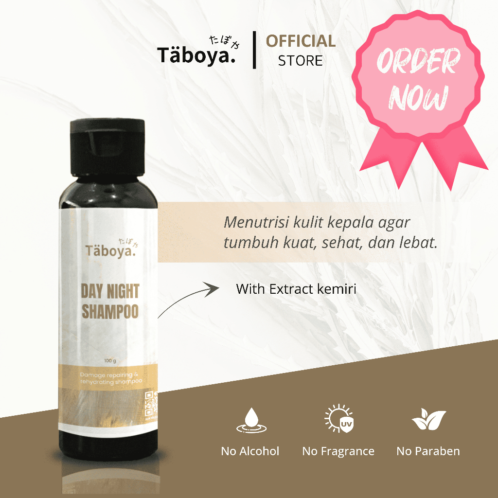 Taboya - Day Night Shampoo - Perawatan Rambut