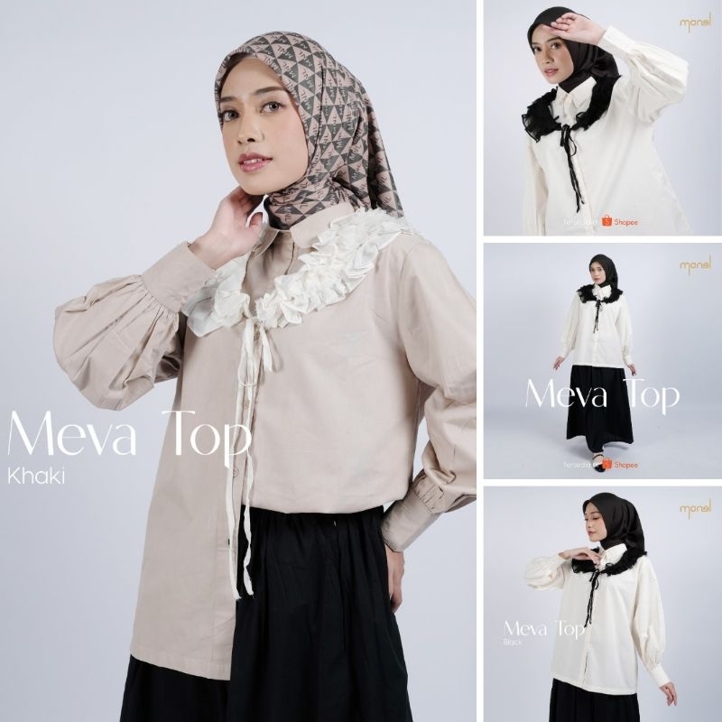 Monel MEVA top/atasan/kemeja/blouse @monel_chavians