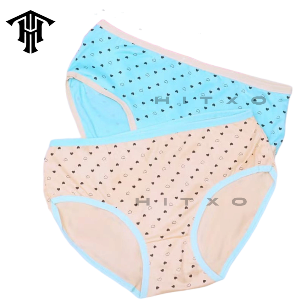 Calana Dalam Remaja Wanita Import Cd Cewek SMP SMA Motif Terbaru Bahan Katun Lembut Dalaman Anak