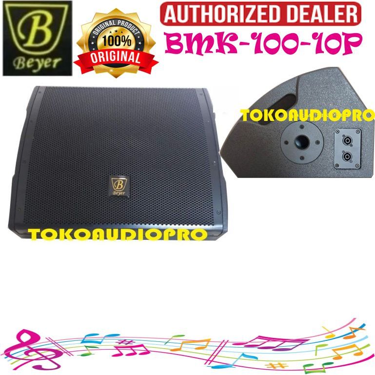 Speaker Beyer BMK100-10P 10 Inch Speaker Pasif Monitor Panggung Beyer BMK-100-10P Stage Monitor
