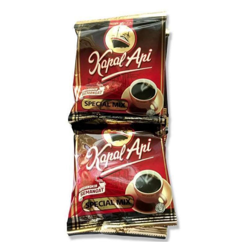 

Kapal Api Special Mix Kopi Instan 24 g [ 10 sachet / 1 Renceng ]