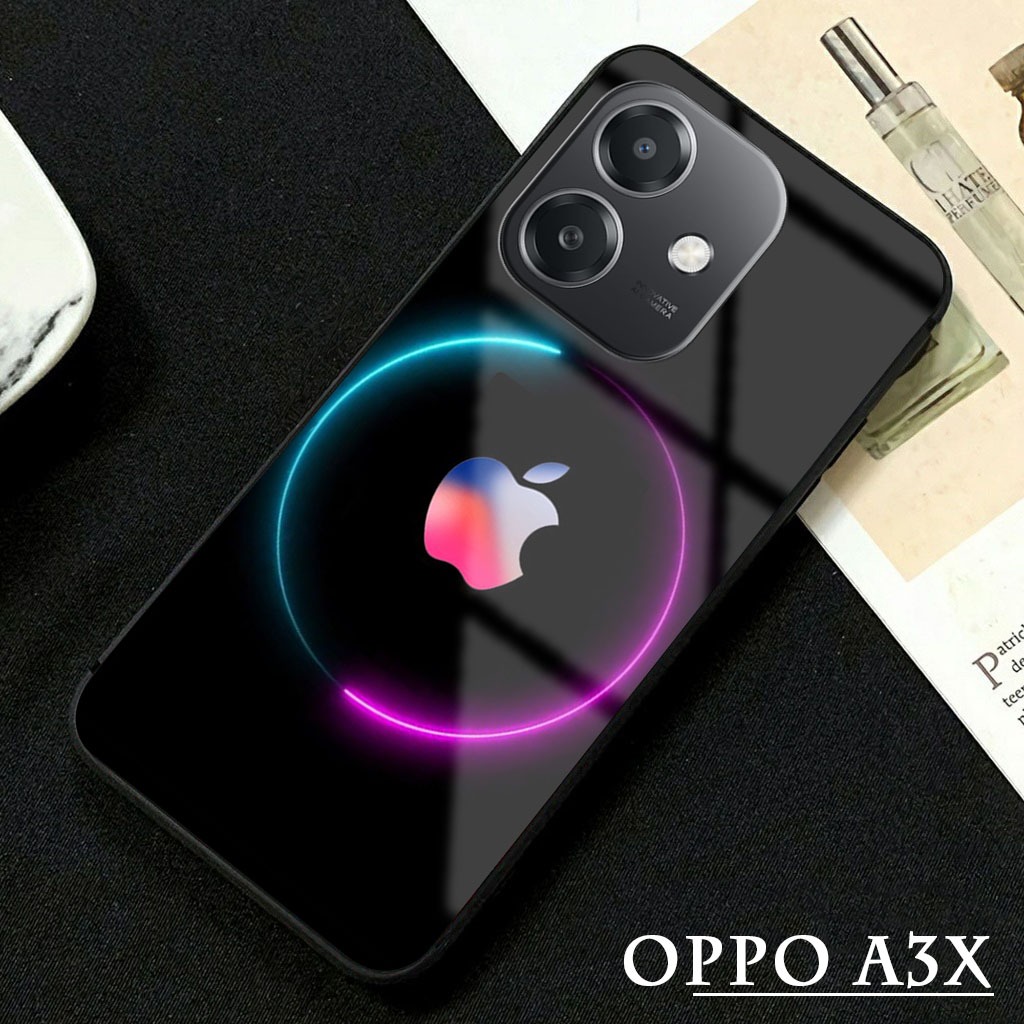 Softcase Glossy Glass Oppo A3X Terbaru [ GC9] Casing Handphone Oppo A3X - Pelindung Handphone - Akse