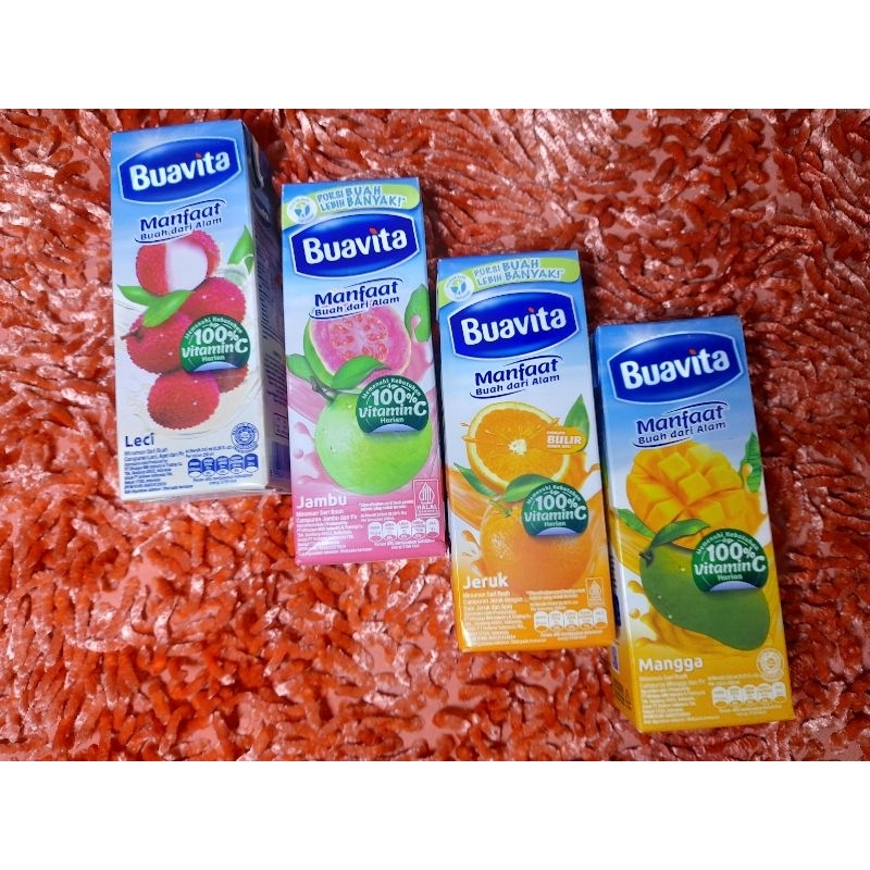 

Buavita 245ml/buavita buah/minuman rasa buah