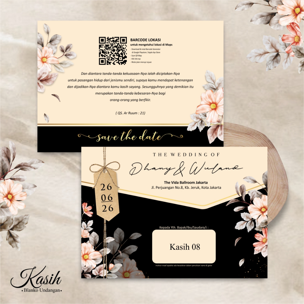 BLANGKO KOSONGAN UNDANGAN NIKAH KASIH - BLANKO UNDANGAN KOSONGAN KASIH 08