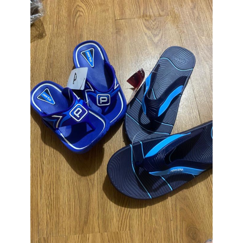 Sandal jepit karet anak tanggung / sandal Porto, New Era
