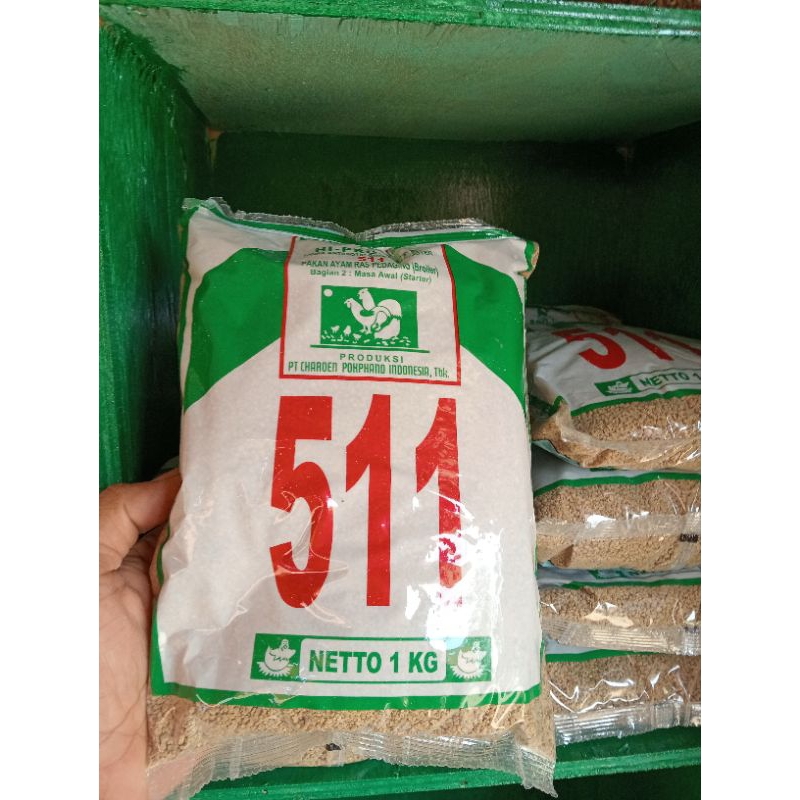 FUR/Pur 511.Hi Pro Vit:/ pakan ayam. kemasan 1kg
