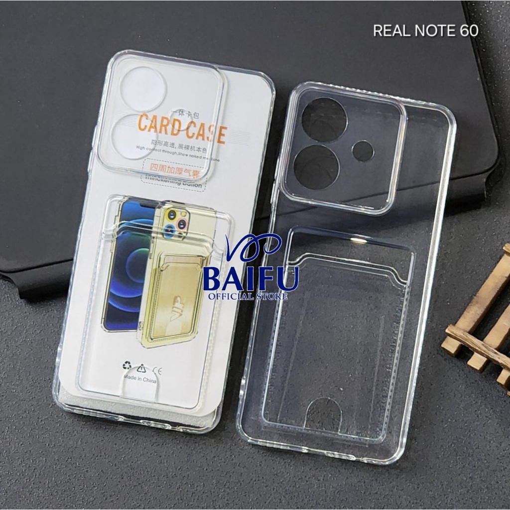 Realme Note 60 Realme Note 60X Card Case Wallet Slot Kartu Case Realme Note 60 Realme Note 60X