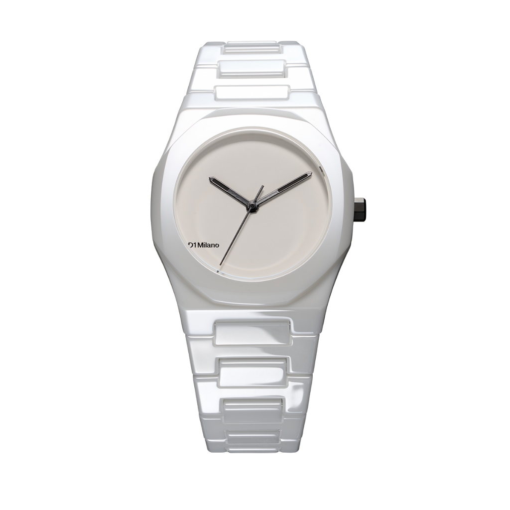 Jam Tangan D1 Milano Ceramic Pure White 37mm D1-CEBU02
