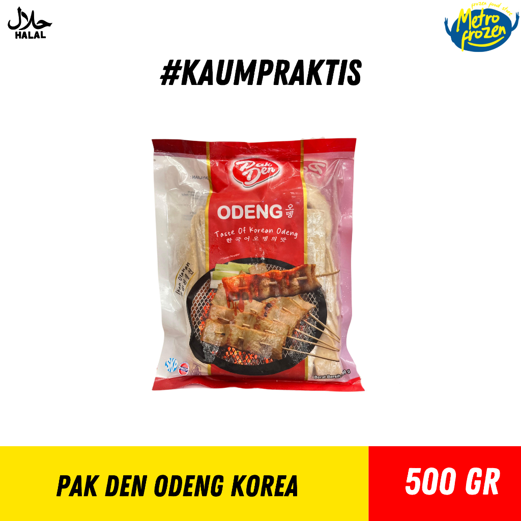 

PAKDEN Odeng ala Korea 500gr// Odeng Instan Banjarmasin// Odeng Korea Instan