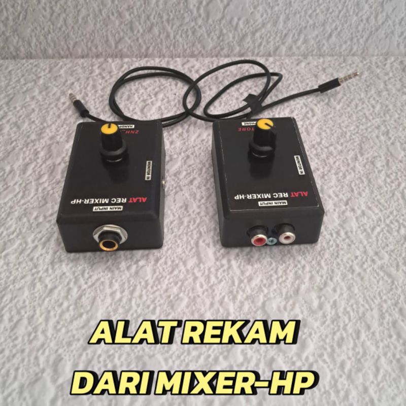 ALAT REKAM DARI MIXER KE HP ANDROID UNIVERSAL - ALAT PEREKAM AUDIO VIDEO DARI MIXER KE HANDPHONE