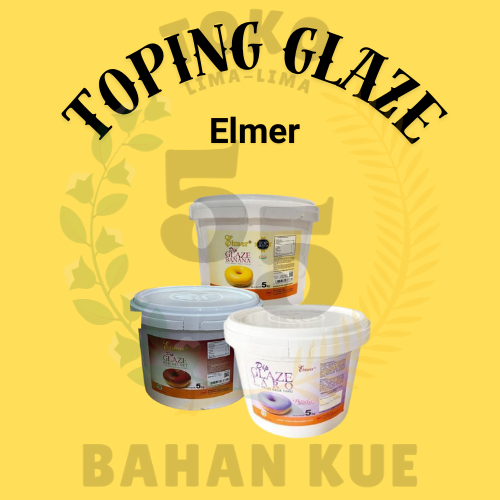 

Glaze Cokelat / Cokelat Cair Merek Elmer Repack