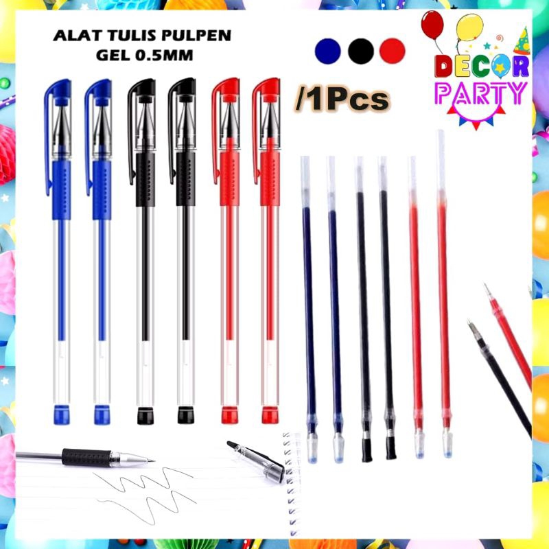 

PENA SEKOLAH/KANTOR/GEL MIMI 0.5MM DAN REFILL TINTA GEL MIMI IMPORT MURAHHH