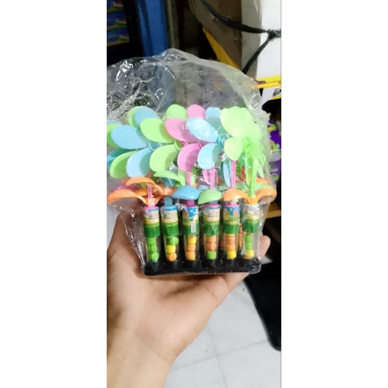 

permen anak warung mints bunga kipas 30pcs