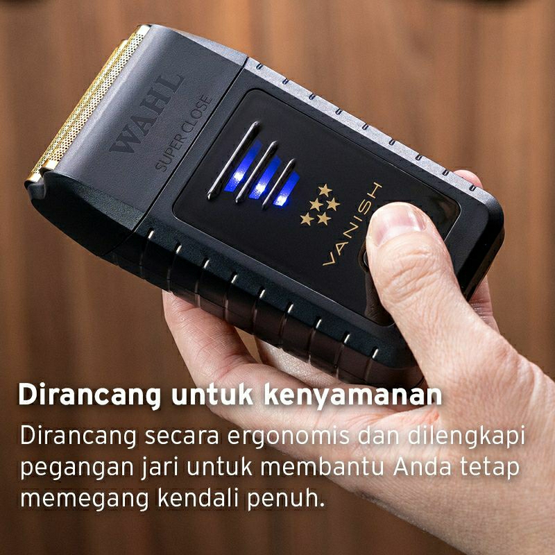WAHL VANISH SHAVER ORIGINAL ALAT CUKUR PROFESIONAL PENIPIS JENGGOT KUMIS