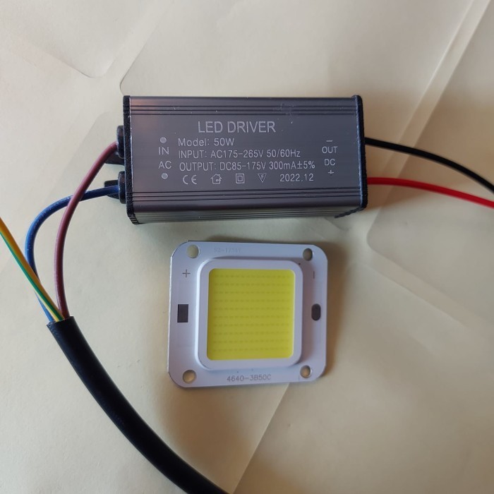 Paket sparepart lampu pju 50 watt