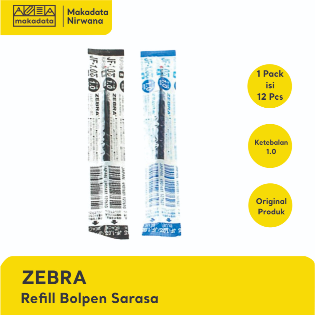 

SARASA REFILL BOLPEN/PULPEN/BOLLPOINT 1.0 (1 PCS)