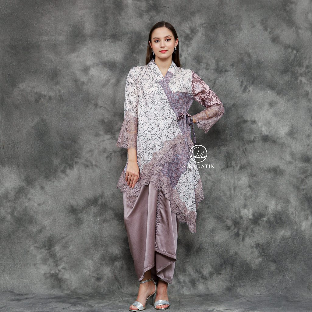 AIRA BATIK _ Kimono Batik Outer Kimono Outer Busui Batik Kondangan Busui Raya Outfit I Couple