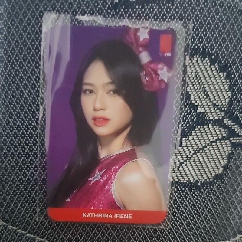 PC PHOTOCARD MNG KATHRINA IRENE JKT48 SPRING THEATER SEMENTARA SURABAYA YOGYAKARTA