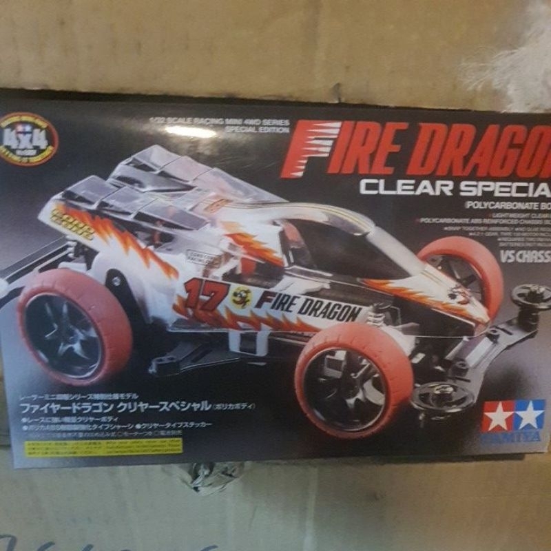 tamiya mini4wd fired dragon clear special