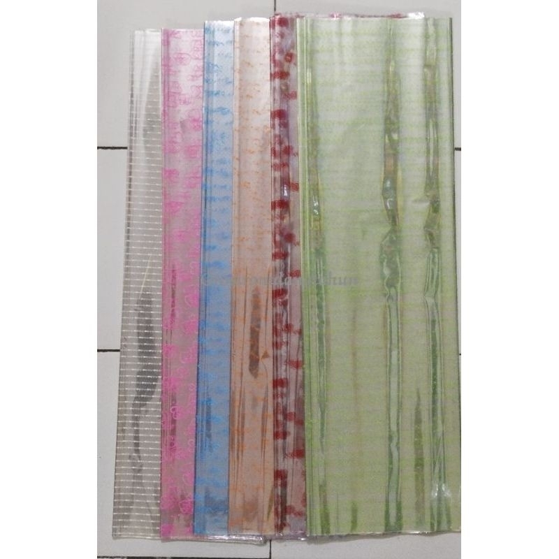 

10 Lembar plastik parcell tebal 22 micron
