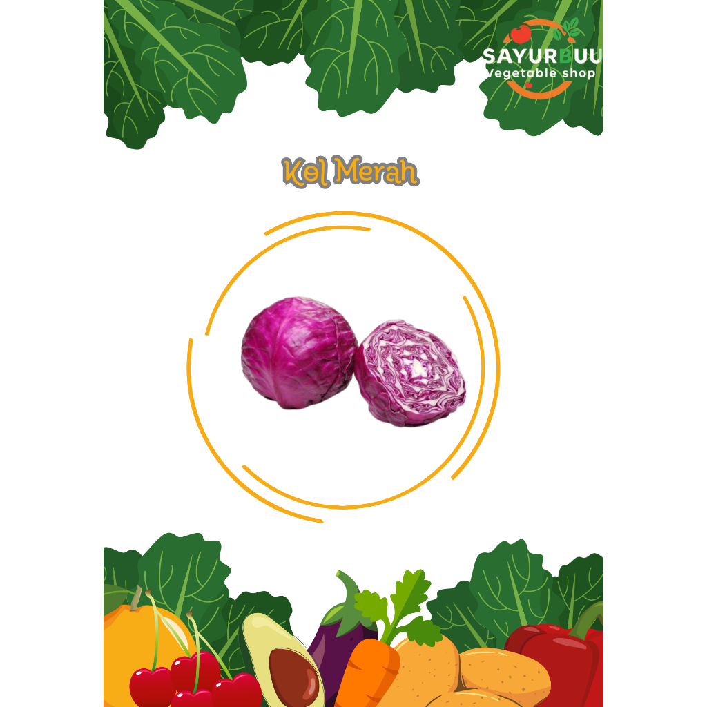 

SAYURBUU Sayuran Kol Merah 500g