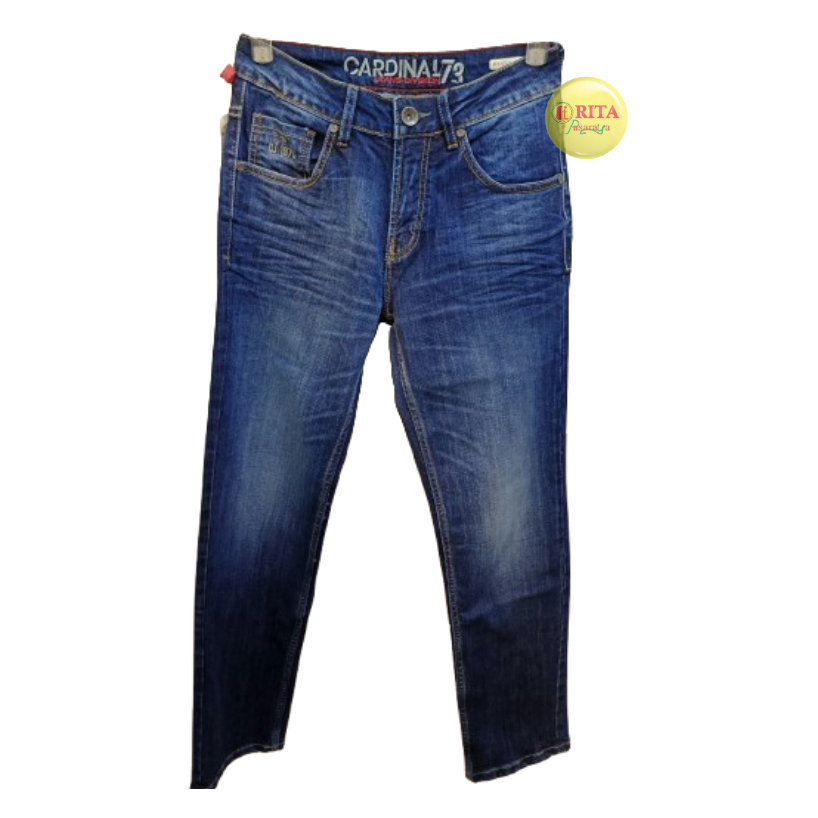 Cardinal CBCBR00950B Celana Panjang Jeans Regular Pria