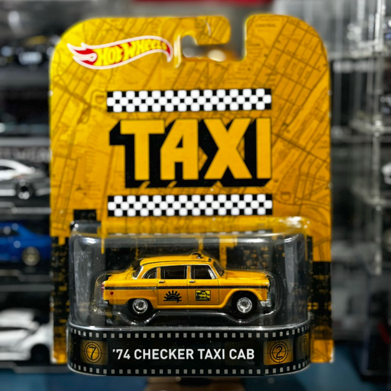 Hot Wheels 74 Checker Taxi Cab [Free Protector] | HW Retro | HOTWHEELS