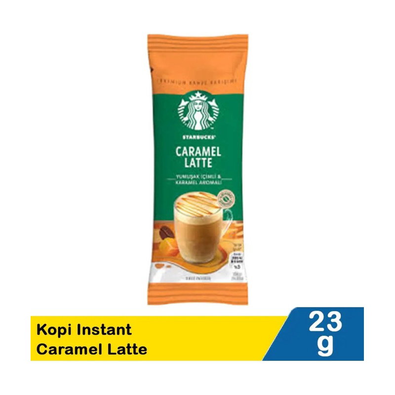 

Starbucks Kopi Instan Caramel Latte 23 gr