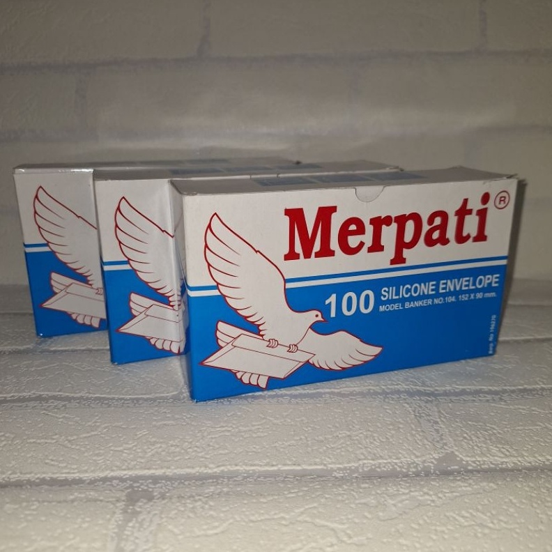 

ART A3F4 5 Box Amplop Merpati Biru No 14 Size 152 x 9 mm