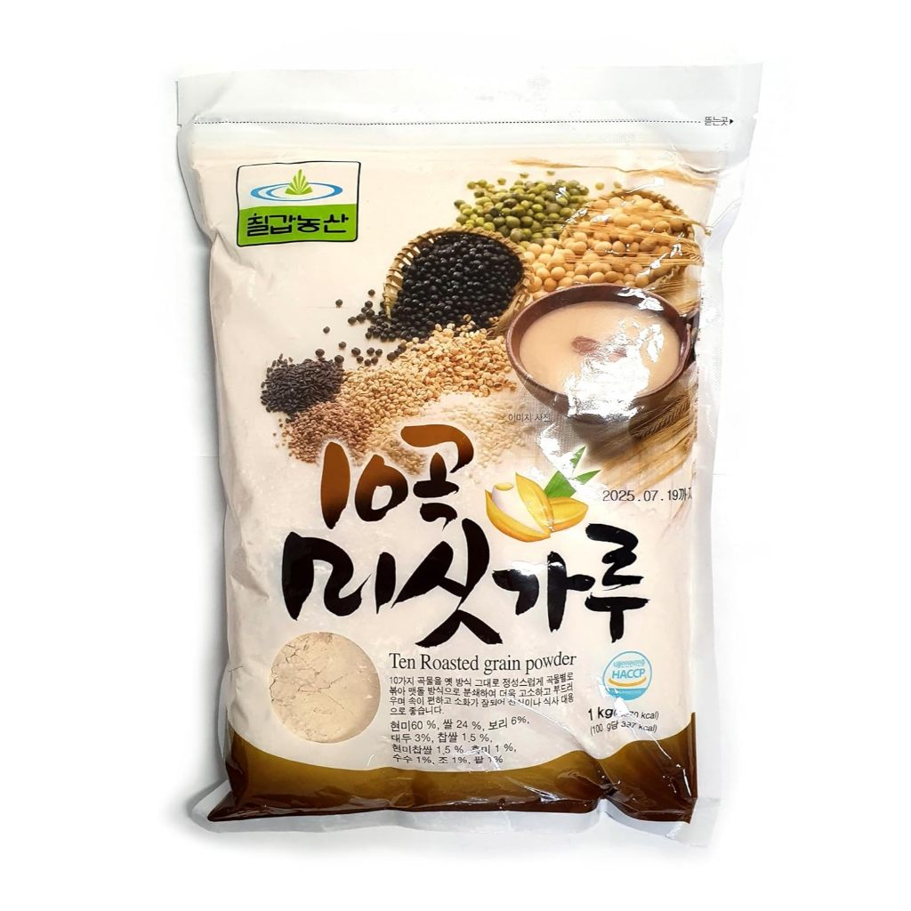 

CHILKAB Misugaru 10Roasted Grain Powder Korean Drink-Minuman Serbuk Sereal 1kg