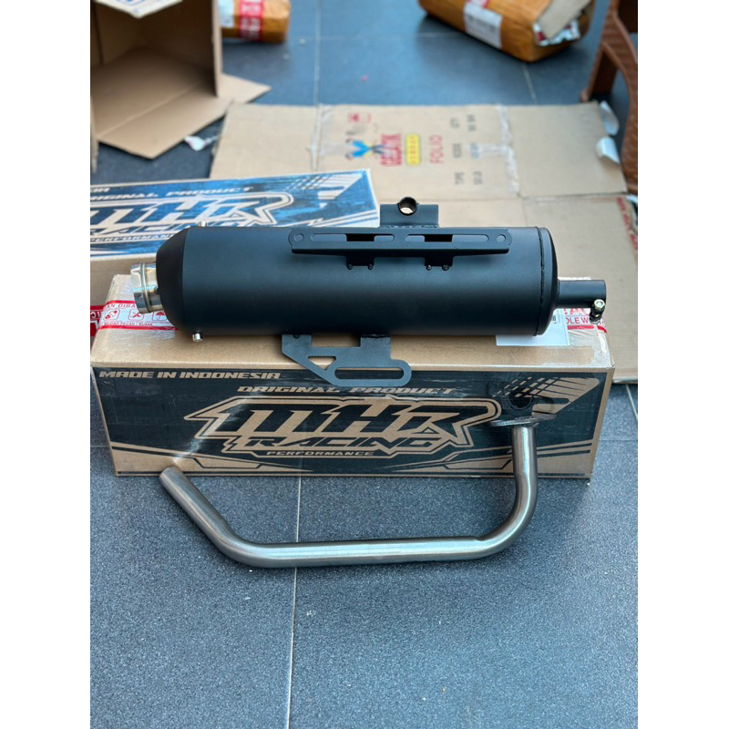 KNALPOT STANDAR RACING MHR VARIO AEROX NMAX BEAT SCOPY MIO PCX ADV DLL