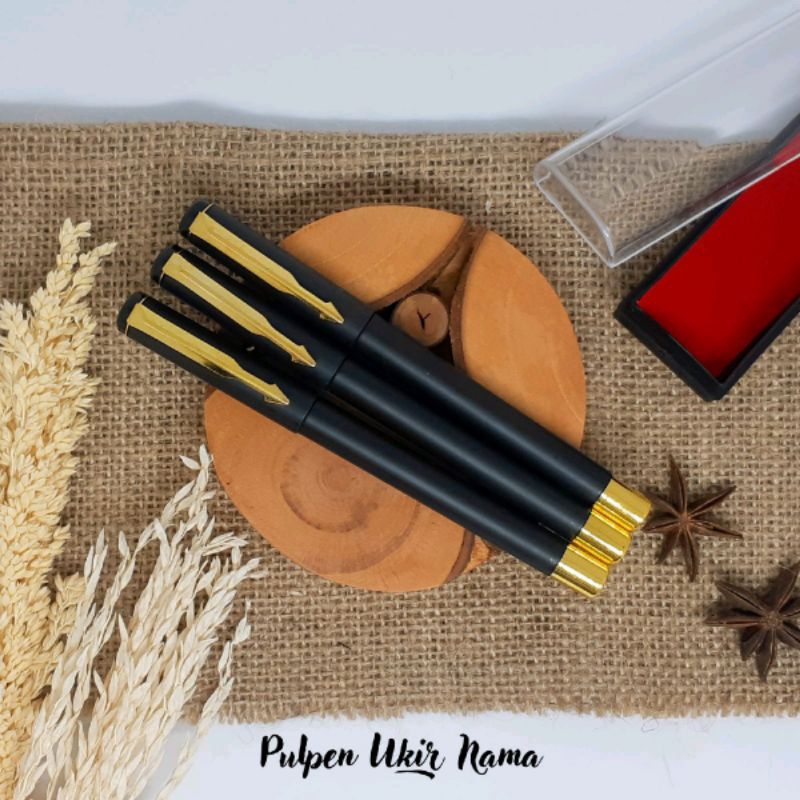 

pulpen ukir nama ARABIC/LATIN tinta Gel 1.0mm