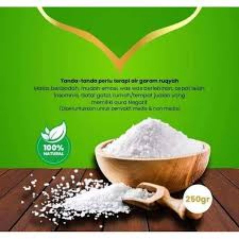 

[kemasan plastic] Garam ruqyah Kemasan 250gram