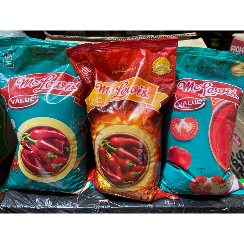 

MCLEWIS CHILI/TOMAT/HOT 1KG ( 1 PCS )