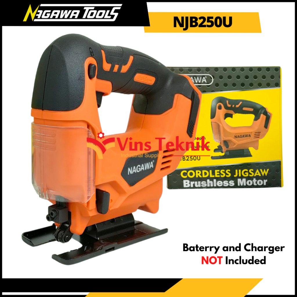 Mesin Gergaji Jigsaw Jig Saw Cordless NJB250U NAGAWA NJB 250 U UNIT ONLY