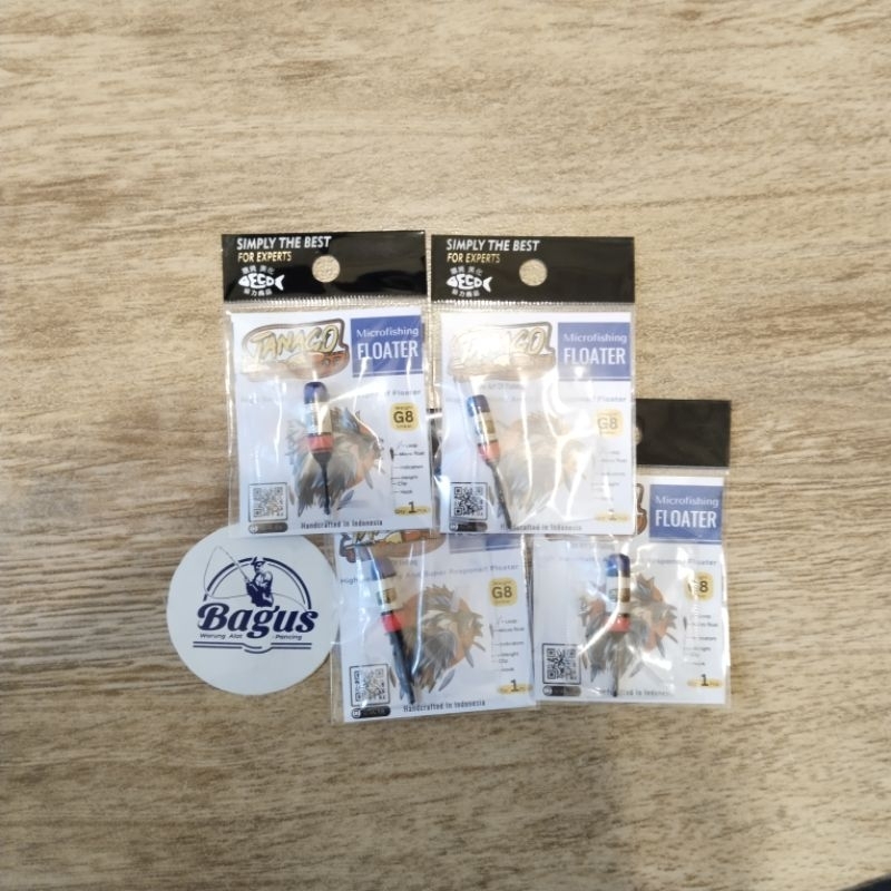 Micro fishing Floater by Tanago gear id