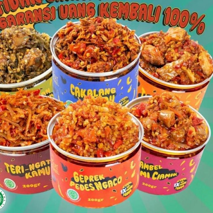 

AVV78 Eat Sambel Sambel Cumi Sambel Teri Tuna Ayam Suwir Eatsambel