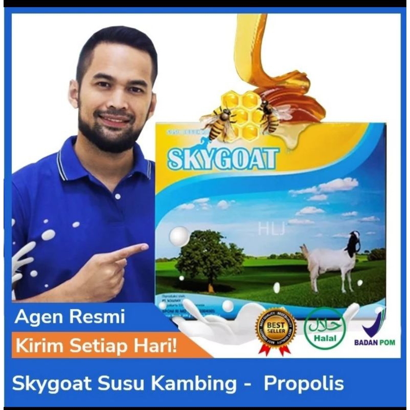 

SUSU KAMBING SKY GOAT PROPOLIS + MADU