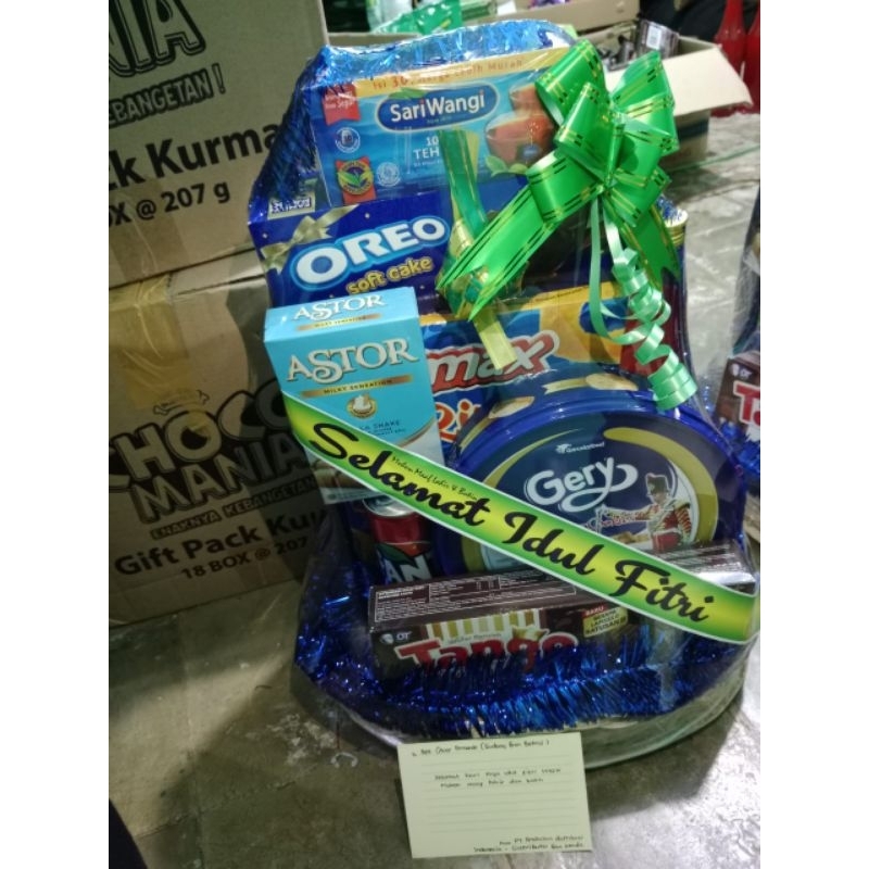 

Parsel Snack Lebaran / Bingkisan Hari Raya
