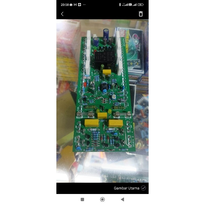 DREVER POWER AMPLIFIER CLASS H MINI FINAL 4 SET