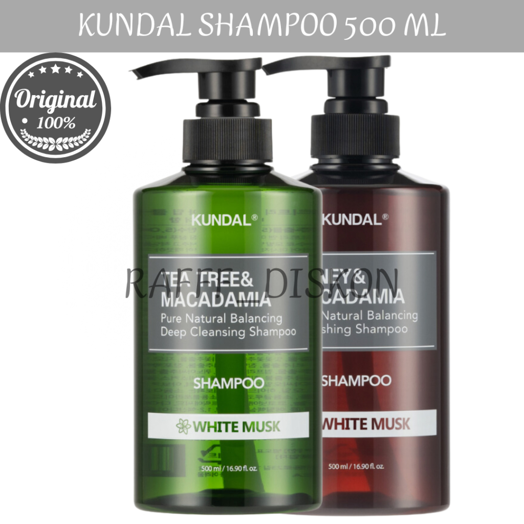 KUNDAL SHAMPOO WHITE MUSK 500 ML