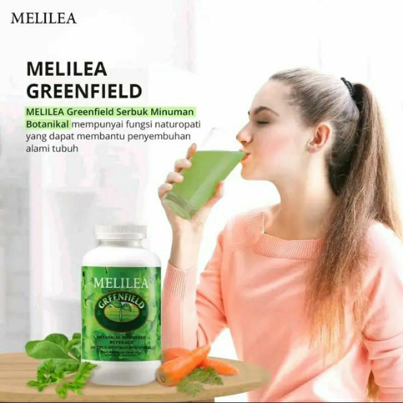 

(COD) MELILEA Greenfield Organic Serbuk Minuman Botanikal (minuman yang kaya nutrisi nabati)