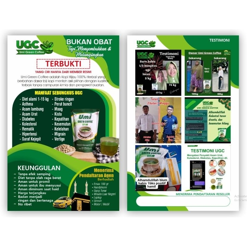 

brosur ugc 100 lembar