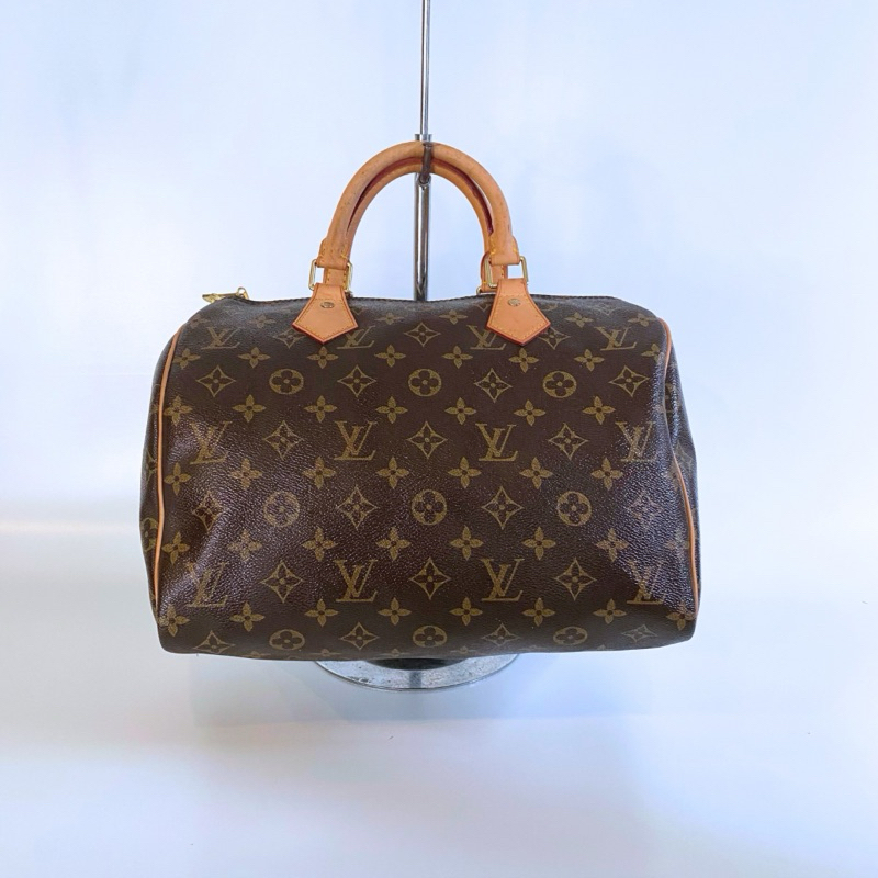 PRELOVED Tas Lv Monogram Travel bag Large second - tas lv top handle bag Preloved