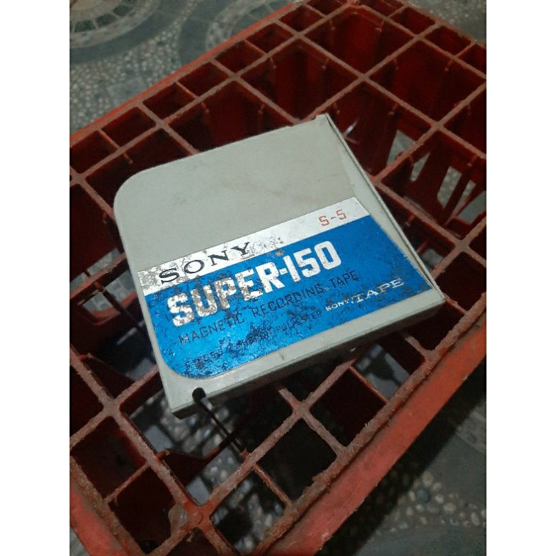 SONY SUPER-150 JAPAN KASET PITA JADUL KASET REAL TAPE TUA TH 1965