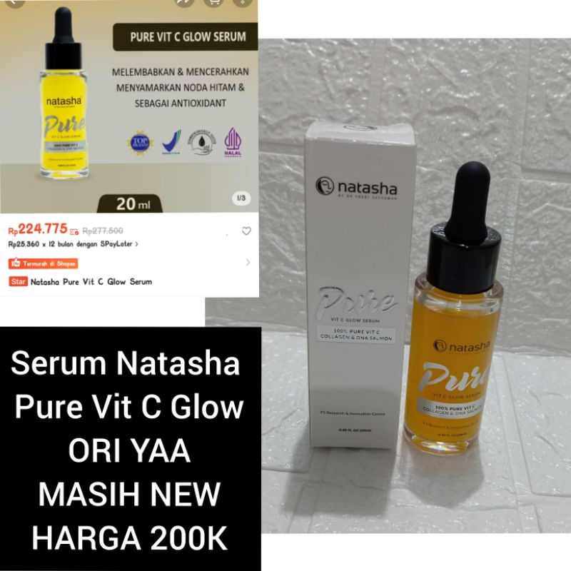 Serum Vitamin C/ Serum Vit C DNA Salmon/ Serum Vit C/ Pure Vit C by Natasha