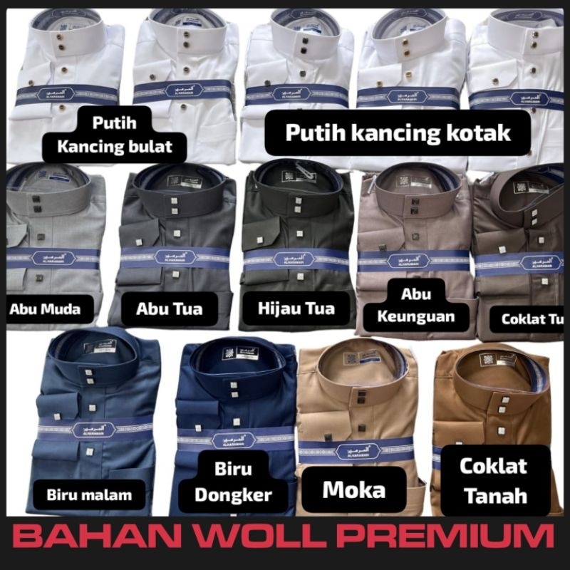 GAMIS AL HARAMAIN WOLL PREMIUM LENGAN MANSET MODEL 07